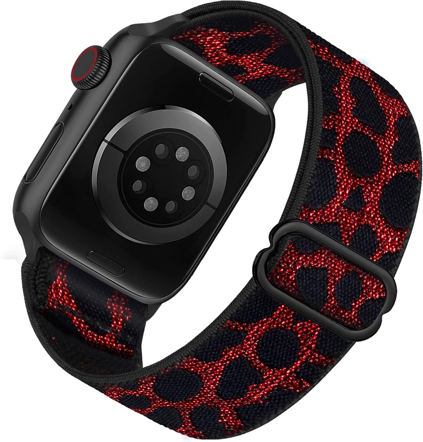 Stretchy Nylon Solo Loop Band Compatible with Apple Watch Band 49/45/44/42Mm 38/40/41Mm, Adjustable Braided Sport Elastic Wristbands Women Men Strap for Iwatch Series Ultra SE 8/7/6/5/4/3/2/1