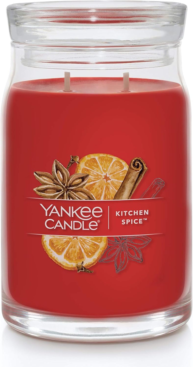 Vanilla Cupcake Scented Classic 22Oz Large Jar Single Wick Candle, over 110 Hours of Burn Time, Ideal for Creating Relaxing Ambience & Holiday Gifting