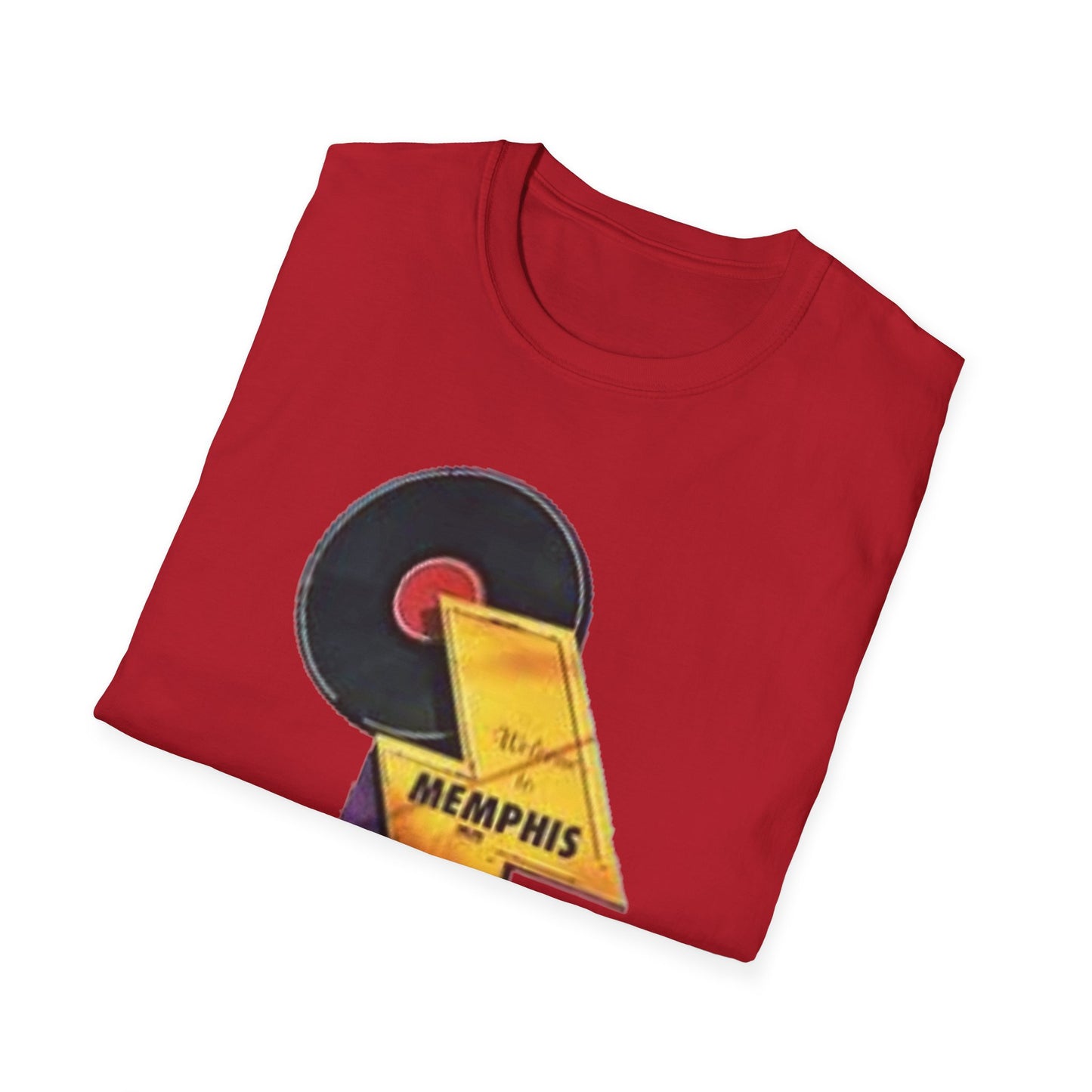Retro Vintage Welcome to Memphis TN Unisex Softstyle T-Shirt