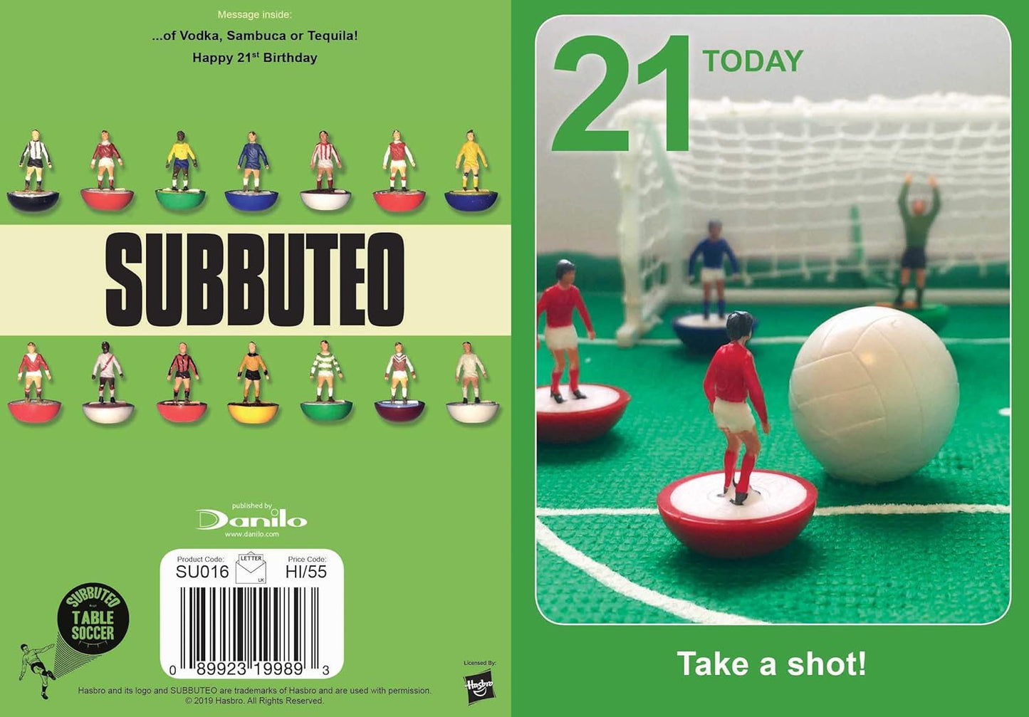 21St Birthday Card UKUK