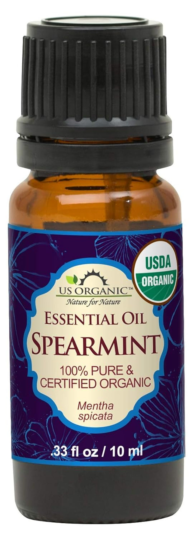 100% Pure Peppermint Essential Oil - USDA Certified Organic - 10 Ml Pack of 2 - W/Improved Caps and Droppers (More Size Variations Available) TLBH
