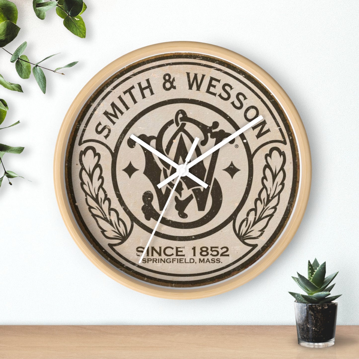 SMITH AND WESSON Wall Clock