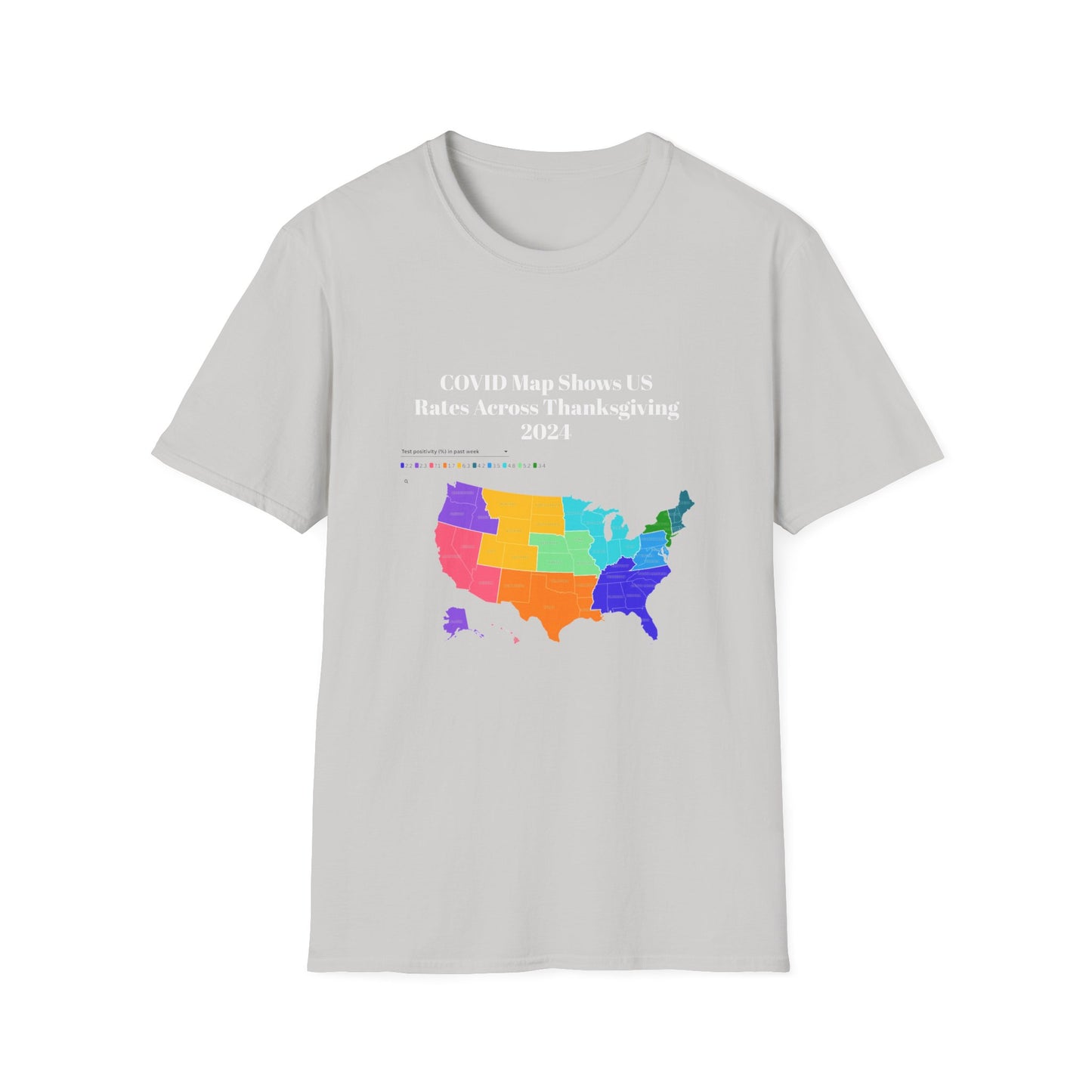 Thanksgiving COVID Map T-Shirt