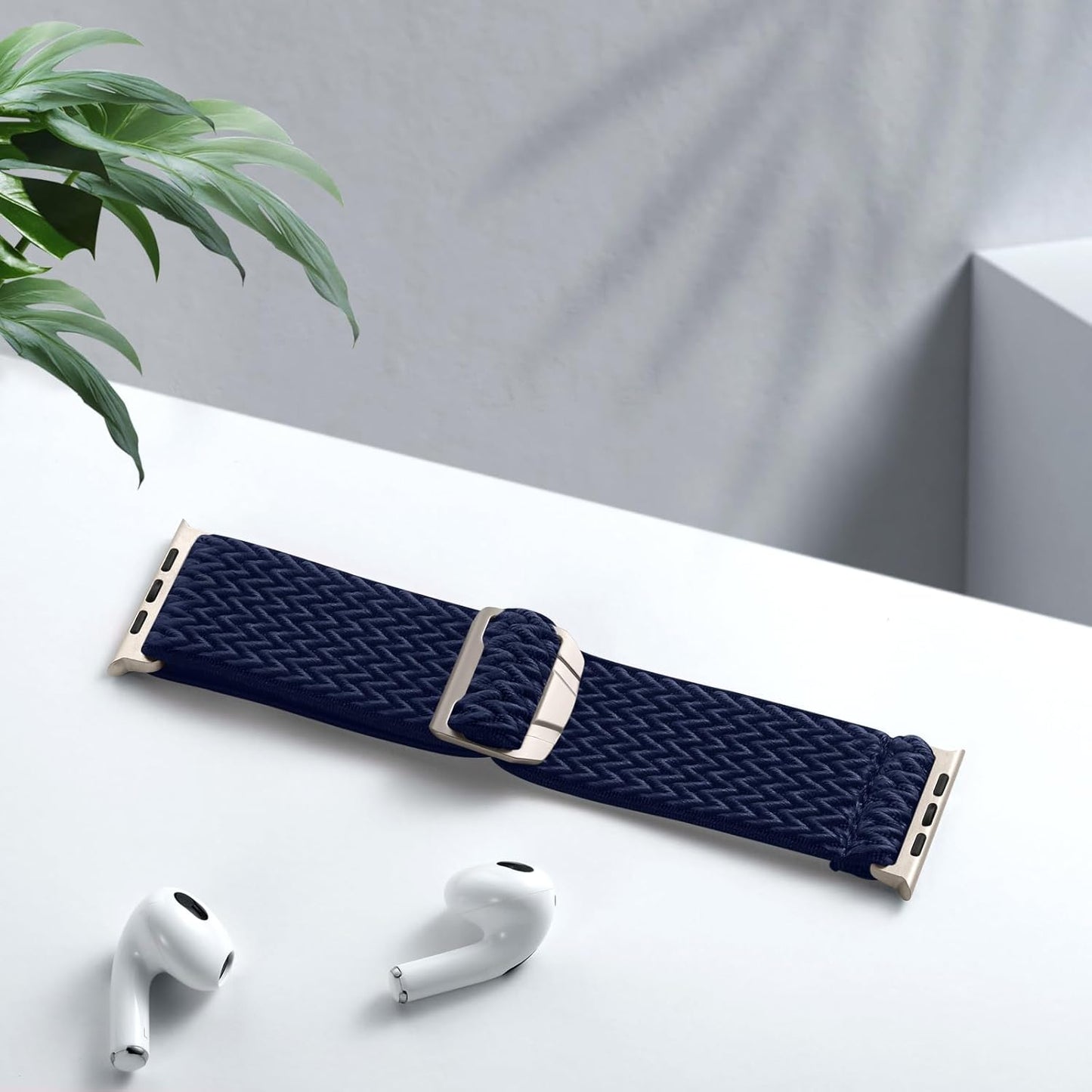 Nylon Sport Band Compatible with Apple Watch Ultra 2/Ultra Band,Compatible with Apple Watch Bands for Men 49Mm 45Mm 44Mm 42Mm,Adjustable Stretchy Solo Loop Strap for Iwatch Series 9-1 SE