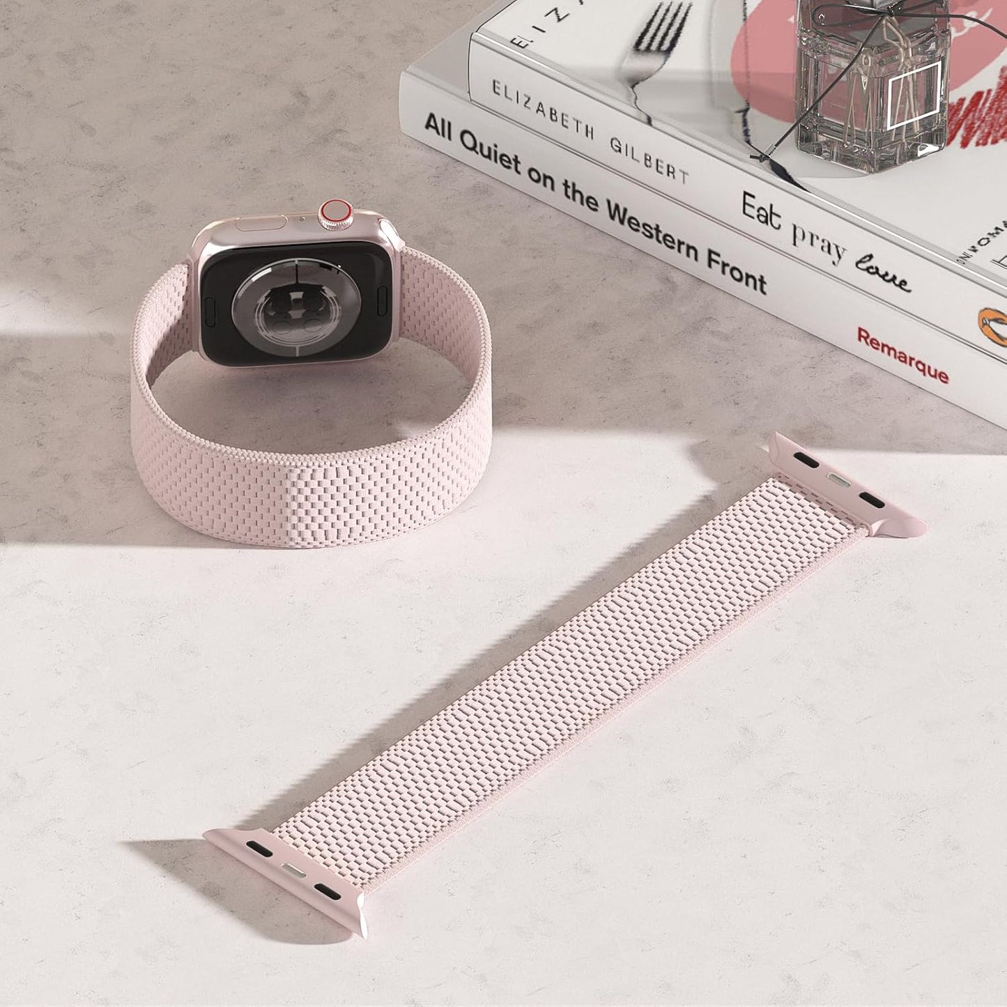 Braided Solo Loop Bands Compatible with Apple Watch 38Mm 40Mm 41Mm 42Mm 44Mm 45Mm 49Mm, Sport Stretch Elastics Strap Wristbands for Iwatch Series 9/8/7/6/5/4/3/2/1 Ultra/Ultra 2 SE Women Men