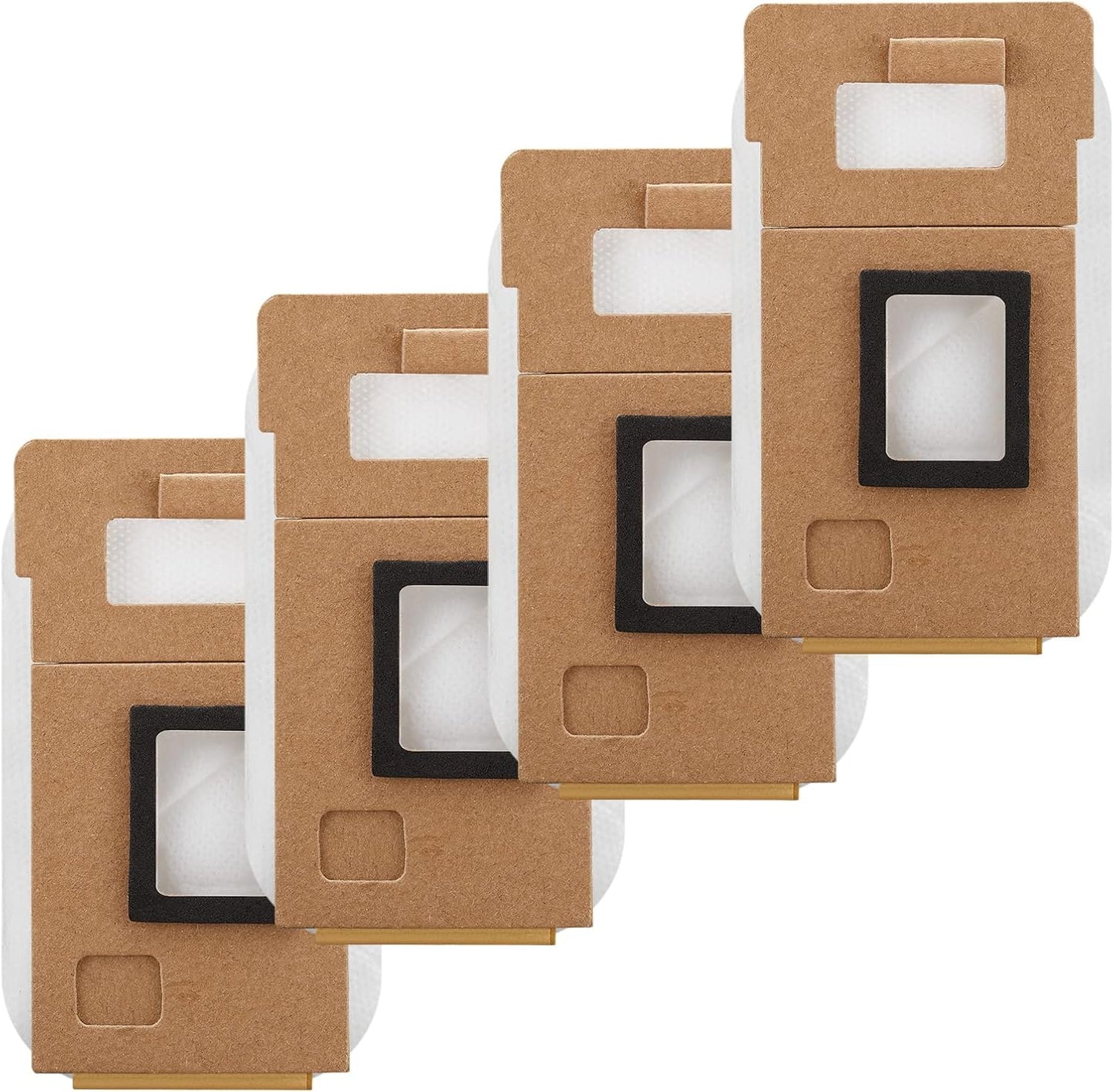 Dust Bag for Roborock S7 / S7+ Vacuum Cleaner Auto-Empty Dock, 3L Large Capacity Replacement Bag for Xiaomi Roborock S7 / S7+ Source Factory Accessory Set (8 PACK)