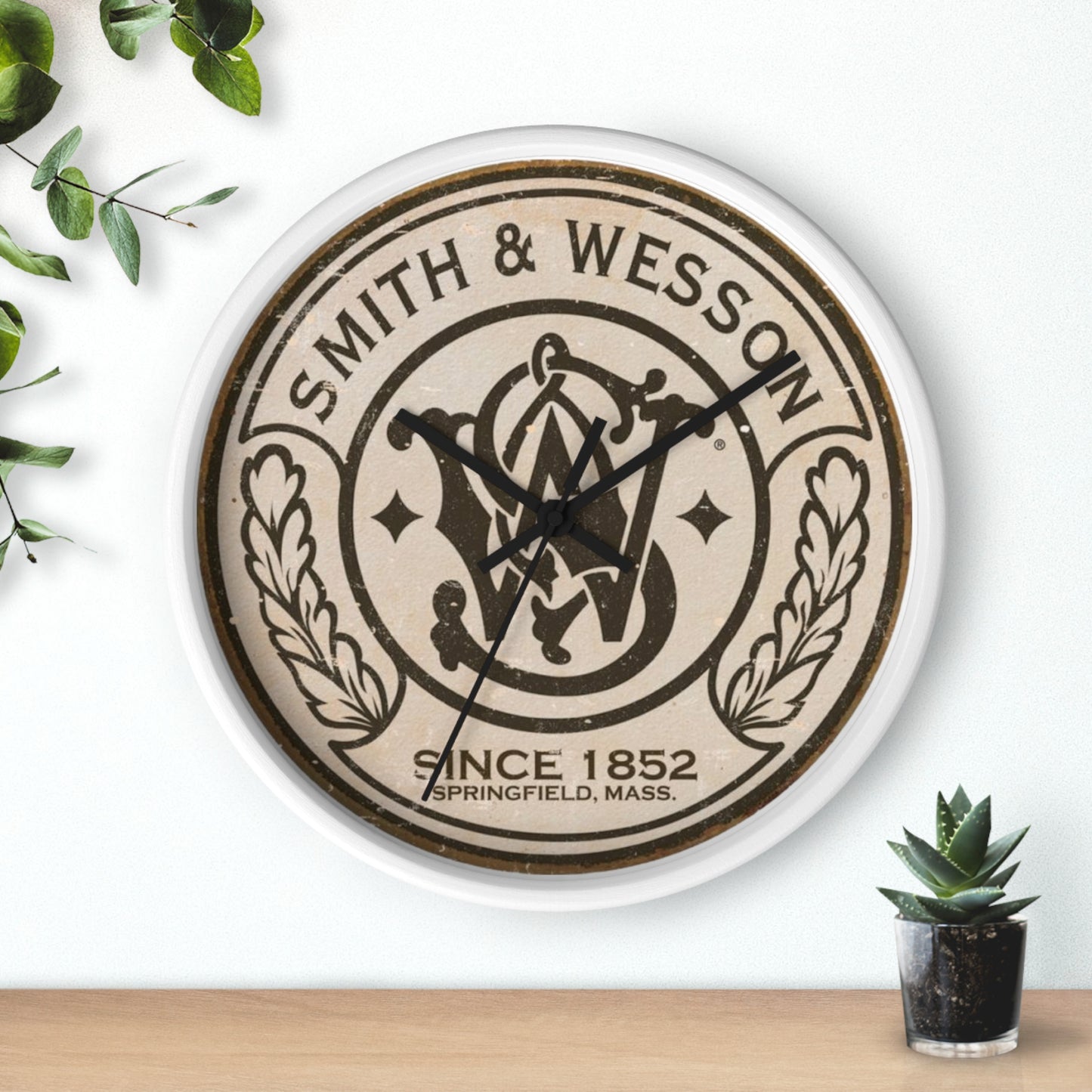 SMITH AND WESSON Wall Clock