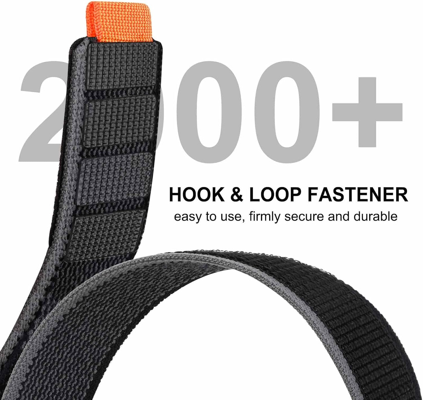 Band for Apple Watch Ultra 2 / Ultra 49Mm, Stretchy Nylon Watchband Metal Loop Strap for Iwatch Apple Watch SE (2Nd Gen) Series 9 8 7 6 5 4 3 2 1 45Mm 44Mm 42Mm
