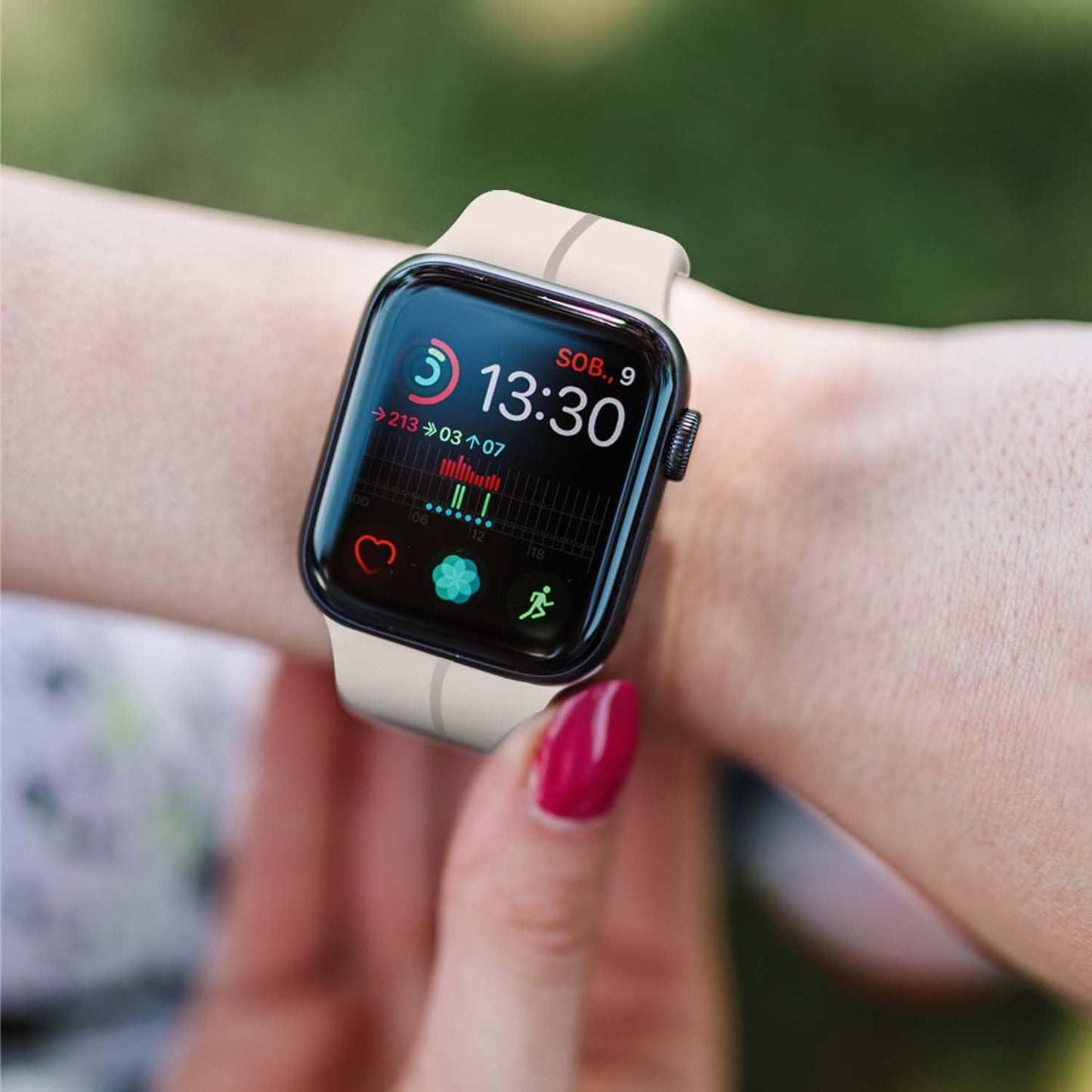 Sport Bands Compatible with Apple Watch Band 38-49Mm,Soft Silicone Waterproof Strap Compatible with Iwatch Apple Watch Series Ultra 8 7 6 5 4 3 2 1 SE Women Men