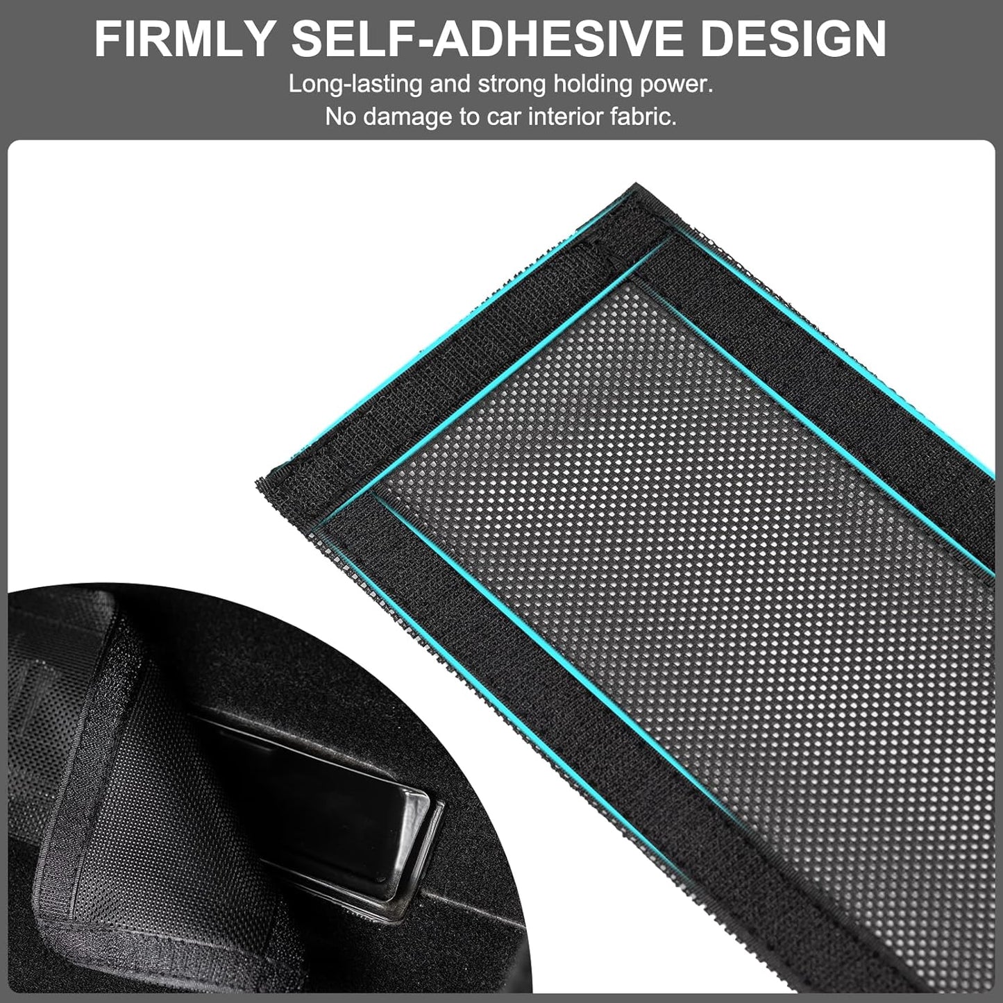 Vent Cover 2023 for Tesla Model Y, Universal Air Vent Cover Compatible with Tesla Model 3 and Model Y 2023 2022 2021 2020 2019, Mesh Rear Floor Backseat under Seat Grille, Set of 2