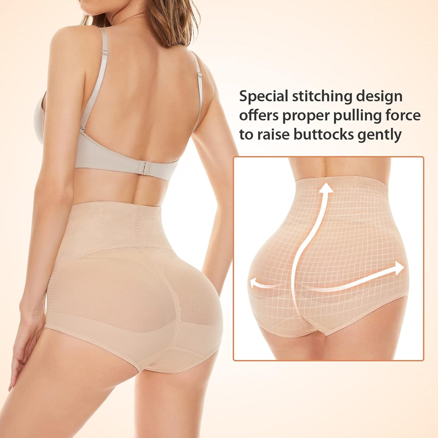 Tummy Control Shapewear for Women High Waisted Shapewear Panty Firm Control Soft Comfy Body Shaper for Women