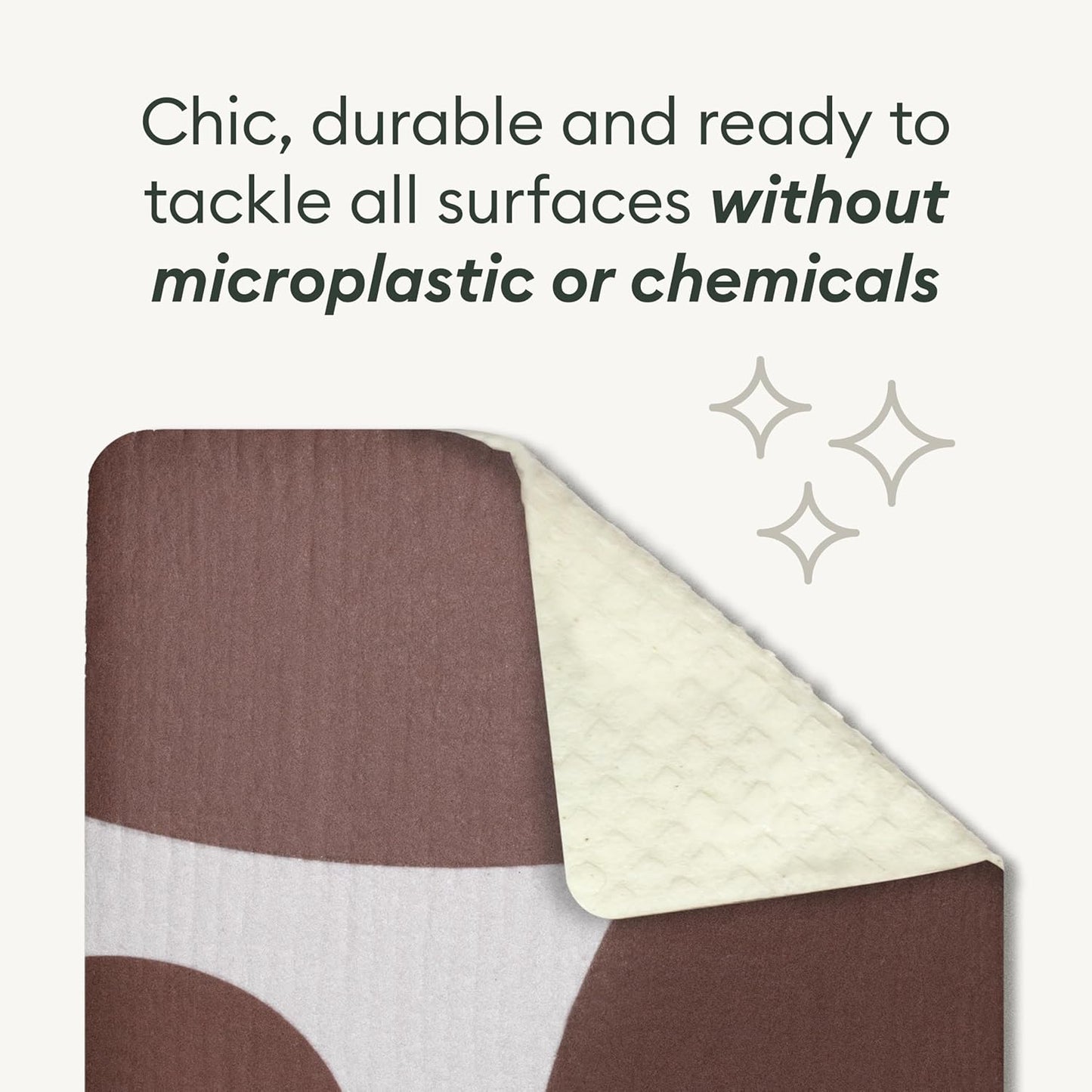 Swedish Dishcloths 5 Pack | Reusable Paper Towels | Eco-Friendly Cleaning Cloths | Designer Prints | Absorbent Natural Cellulose & Cotton | Sustainable Kitchen Sponge Cloth | Washable