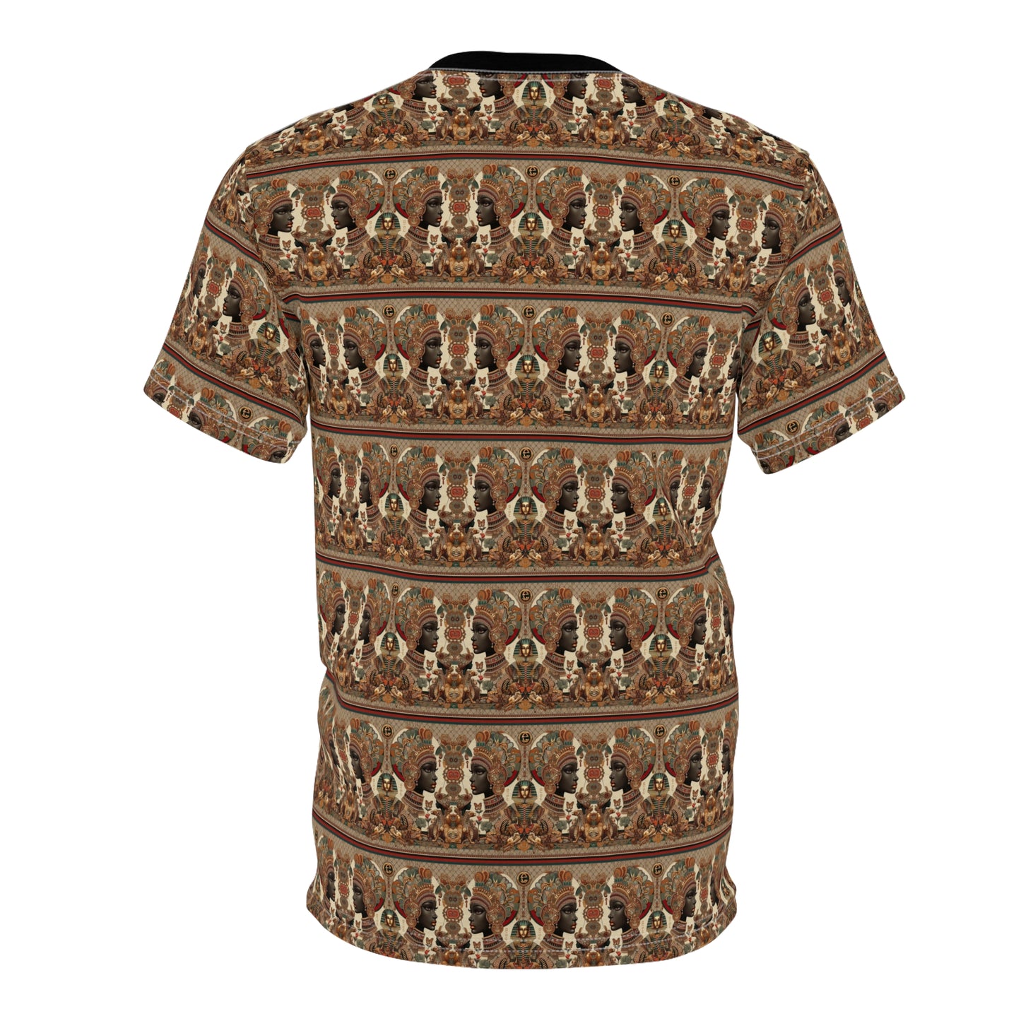 Stylish Unisex Cut & Sew Tee with Unique Pattern - Perfect for Casual Wear and Gift Giving