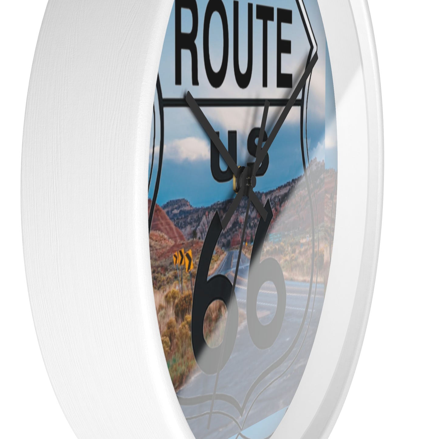 US ROUTE 66 HIGHWAY Wall Clock