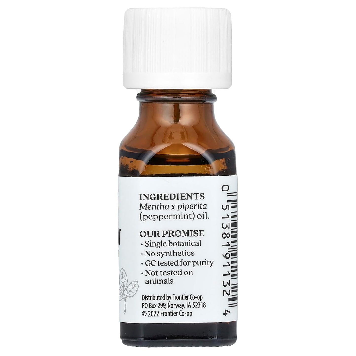 100% Pure Peppermint Essential Oil | GC/MS Tested for Purity | 15 Ml (0.5 Fl. Oz.) | Mentha Piperita TLBH