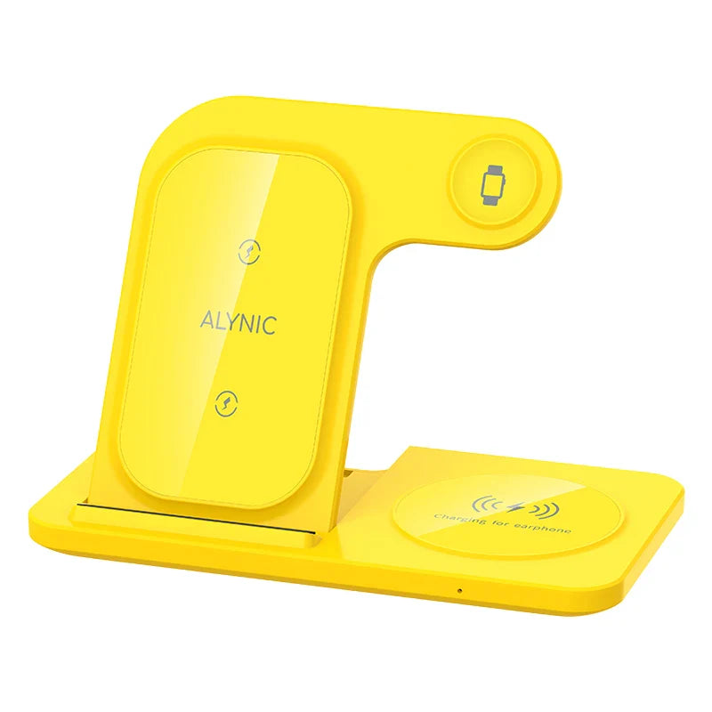 Fast Charging Station for iPhone 15/14/13/12, Apple Watch, and AirPods Pro