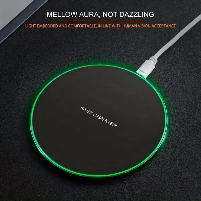30W Wireless Charger for Fast Induction Charging of Smartphones