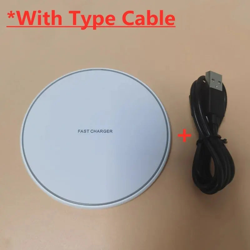 30W Wireless Charger for Fast Induction Charging of Smartphones