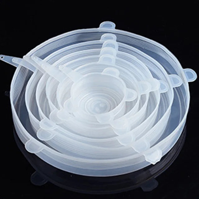 6 Silicone Stretch Lid