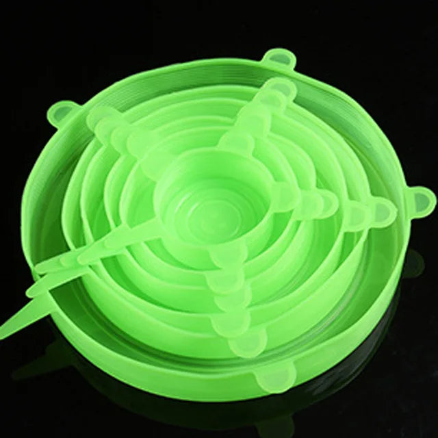 6 Silicone Stretch Lid