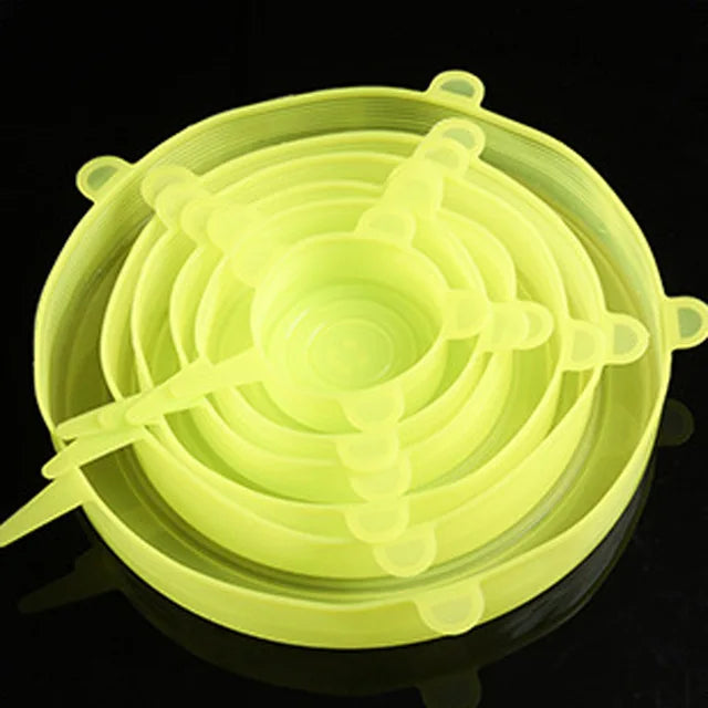 6 Silicone Stretch Lid