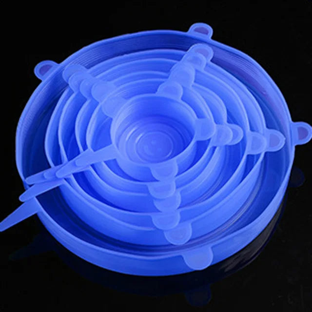 6 Silicone Stretch Lid