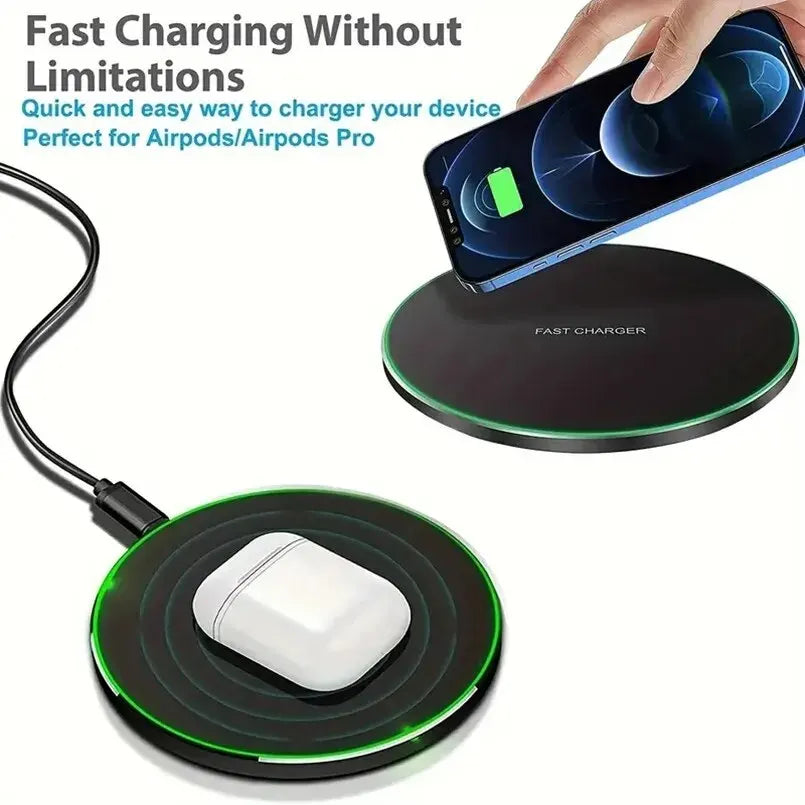 30W Wireless Charger for Fast Induction Charging of Smartphones