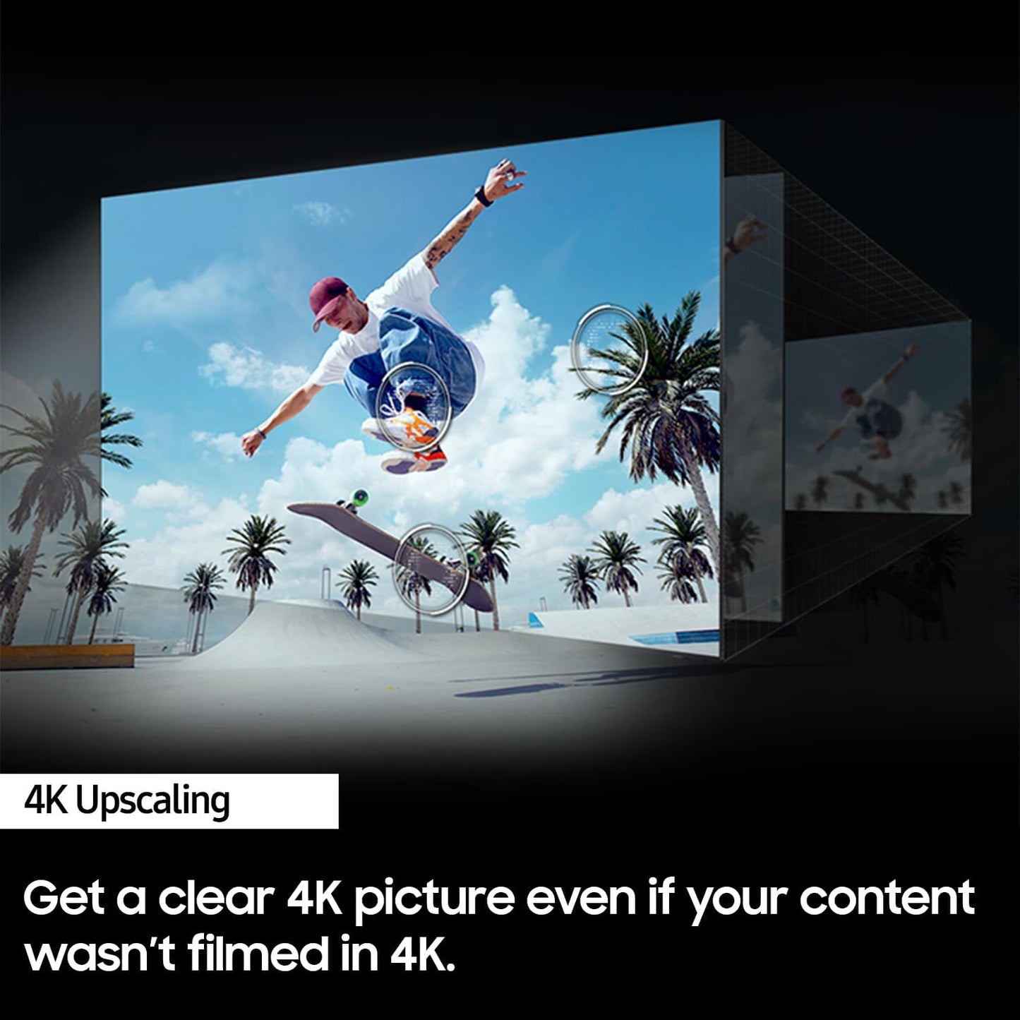 55-Inch Class 4K Crystal UHD DU8000 Series HDR Smart TV W/Object Tracking Sound Lite, Motion Xcelerator, Ultra Slim Design, Gaming Hub, Alexa Built-In (UN55DU8000, 2024 Model)