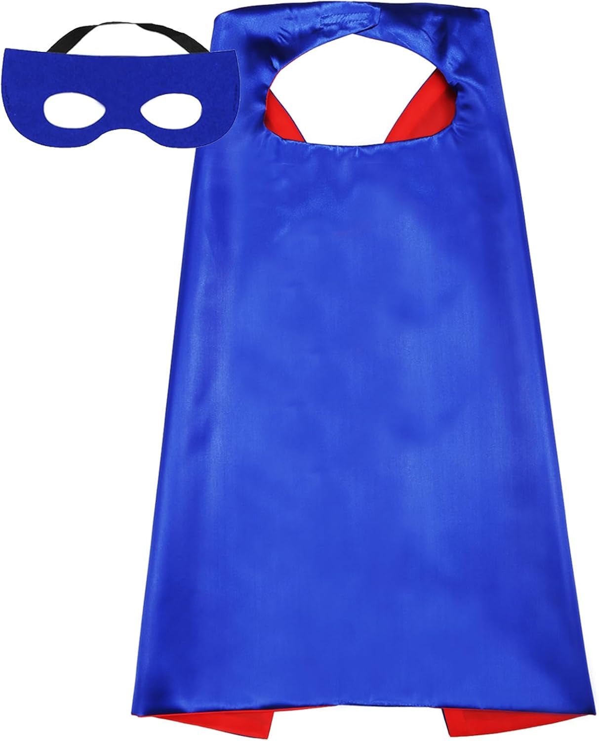 Boys and Girls Halloween Costumes and Kids Cosplay Capes - Toys Capes 4-10 Year for Boys Birthday Party Gifts(Blue)