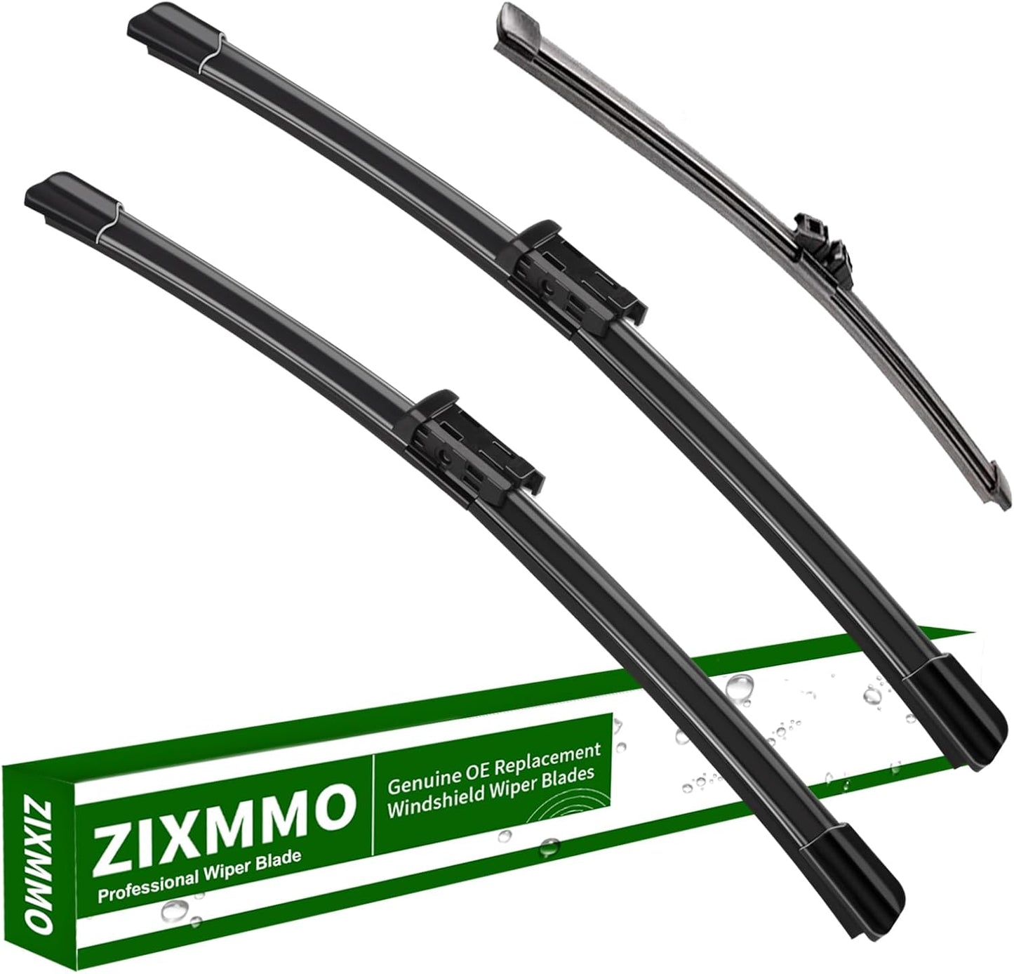 2 Factory Wiper Blades Replacement for Silverado Sierra 04/03/2014-2018 Original Equipment Windshield Wiper Blades Set - 22"+22" (Set of 2) Top Lock