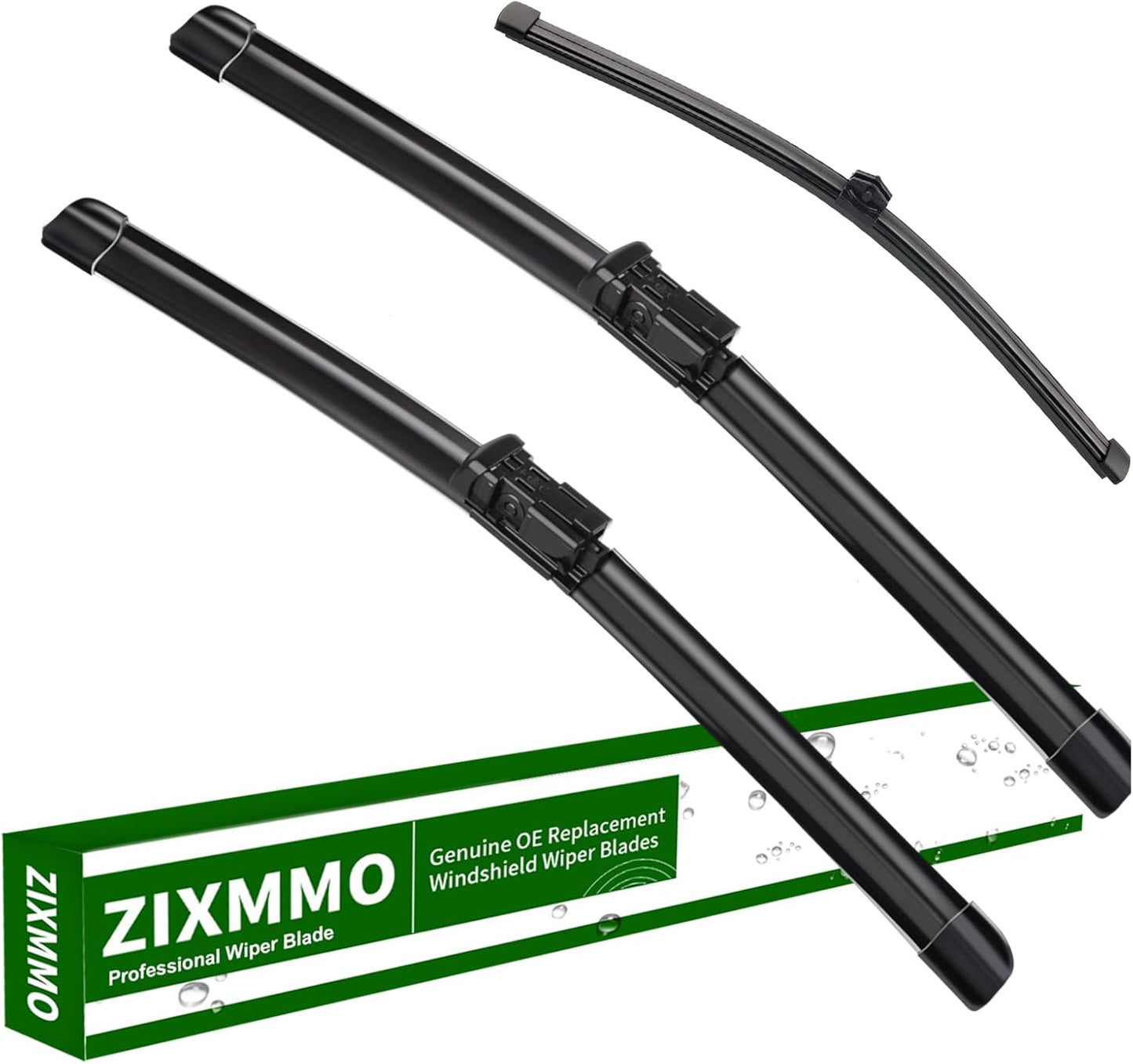 2 Factory Wiper Blades Replacement for Silverado Sierra 04/03/2014-2018 Original Equipment Windshield Wiper Blades Set - 22"+22" (Set of 2) Top Lock