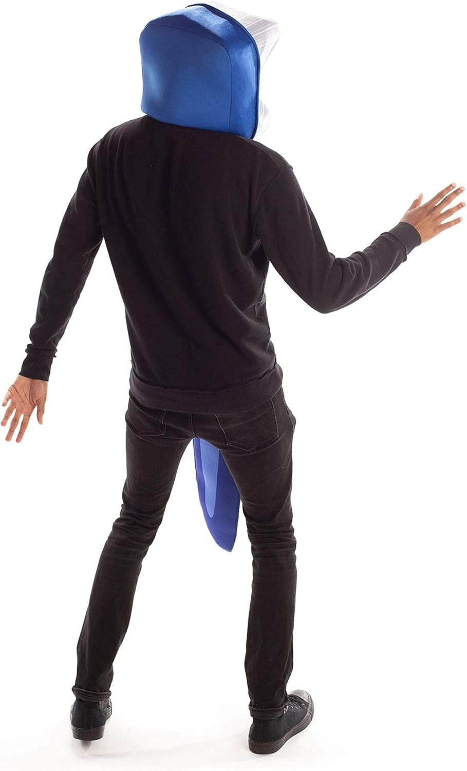 Tidy Toothbrush Costume Outfit - One Piece, Adult Size Halloween Costumes for Women and Men - Funny Costumes for Adults Made of Wrinkle and Shrink Resistant Polyester - 1Ct
