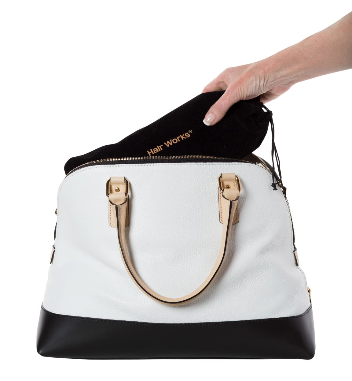 4-In-1 Hair Extension Style Caddy - Lightweight, Waterproof and Portable, This Hair Extension Holder Is Designed to Securely Hold Your Extensions While You Wash, Style, Pack and Store Them