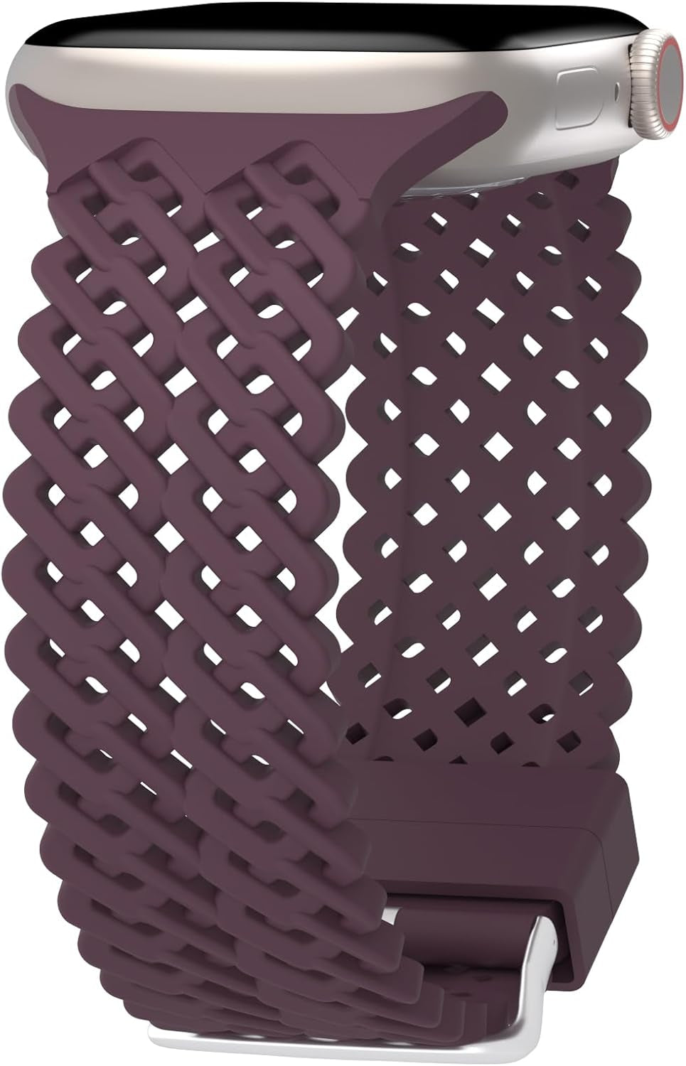 Sport Bands Compatible with Apple Watch Band 38Mm 40Mm 41Mm 42Mm 44Mm 45Mm 49Mm Women, Soft Silicone Strap with Classic Clasp Replacement Wristband for Iwatch Series Ultra 8 7 SE 6 5 4 3 2 1