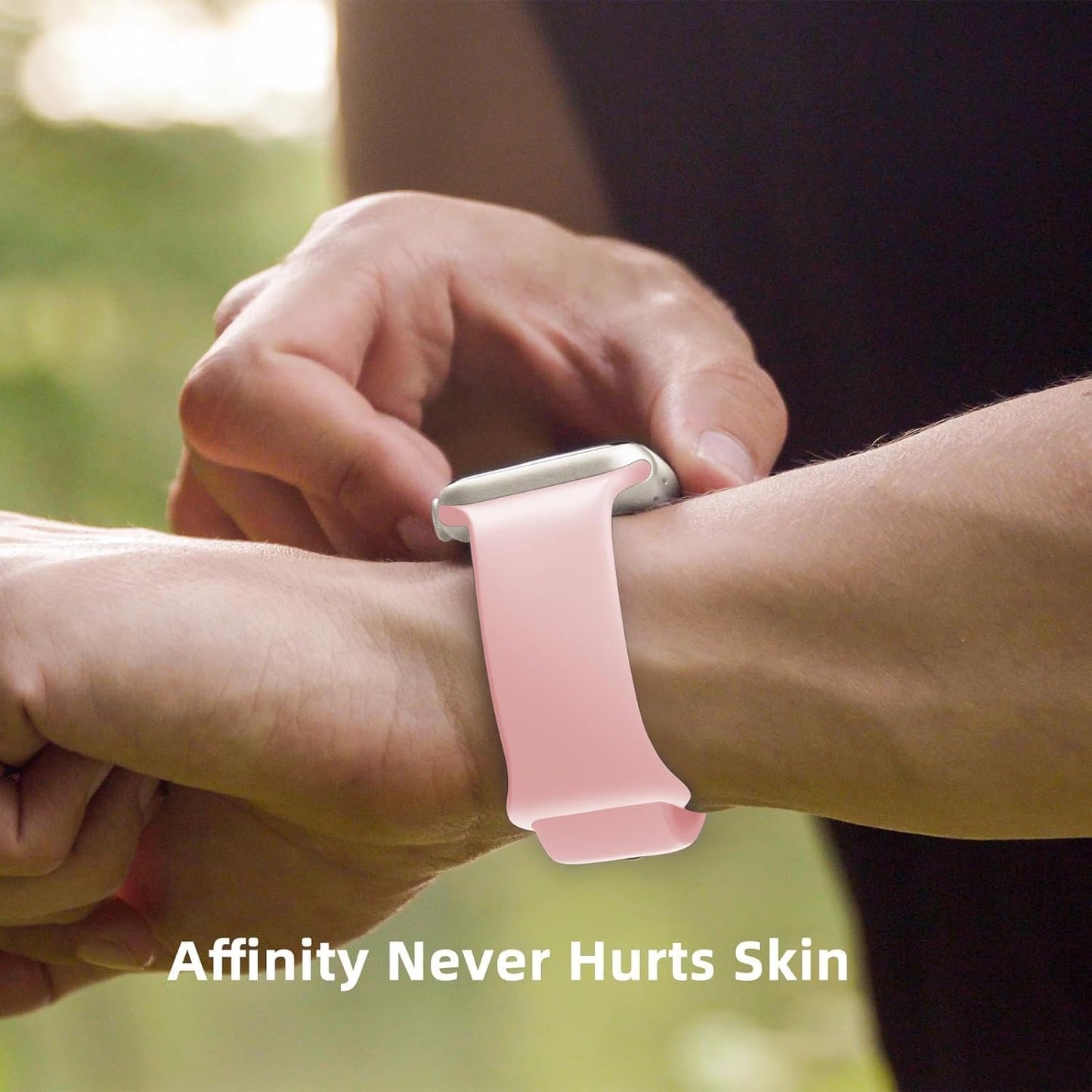 Sport Bands Compatible with Apple Watch Band 38Mm 40Mm 41Mm 42Mm 44Mm 45Mm 46Mm 49Mm,Soft Silicone Waterproof Strap Compatible with Iwatch Bands Series 9 Ultra 8 7 6 5 4 3 2 1 SE Universal