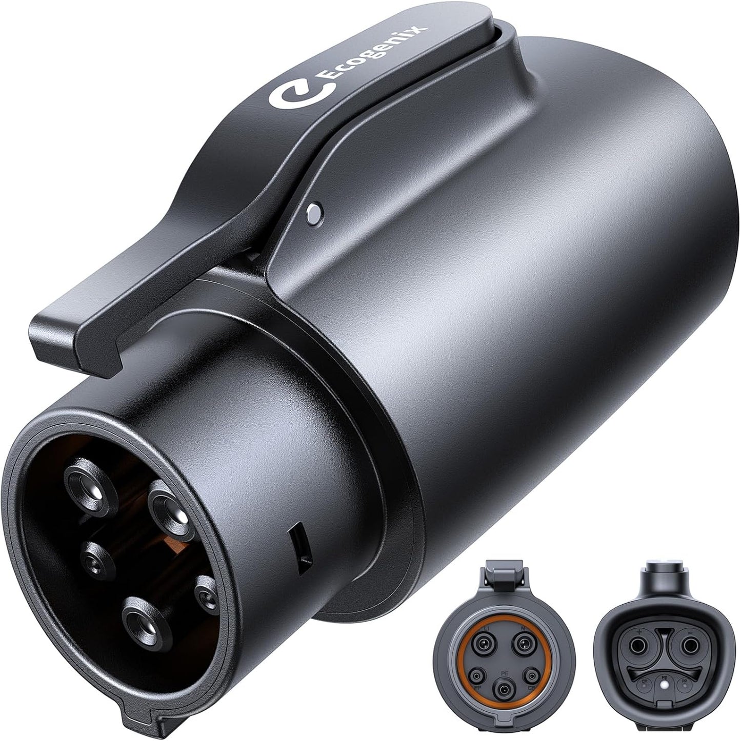 2024 Tesla to J1772 Charging Adapter (Max 80A, 240V) J1772 Evs Adapter to Tesla Charger, Adapter Compatible with Tesla High Powered Connectors, Destination Chargers, Mobile Connectors (Black)