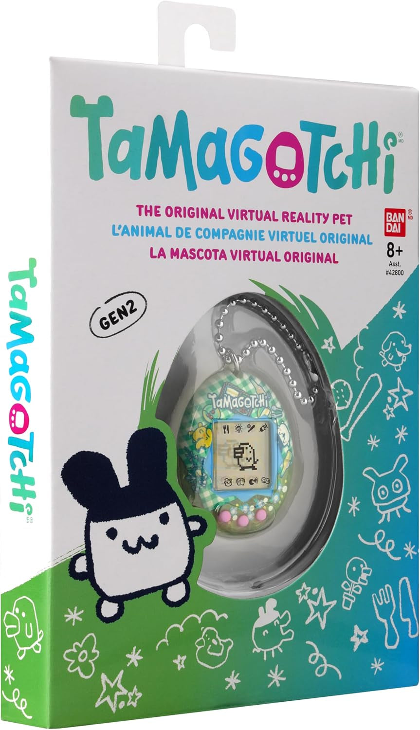 Bandai Original Tama Picnic Digital Pet | Nurture and Raise the Original Electronic Pet Japanese Kids Toys for Girls and Boys Make Great 90S Retro Gifts BanUK