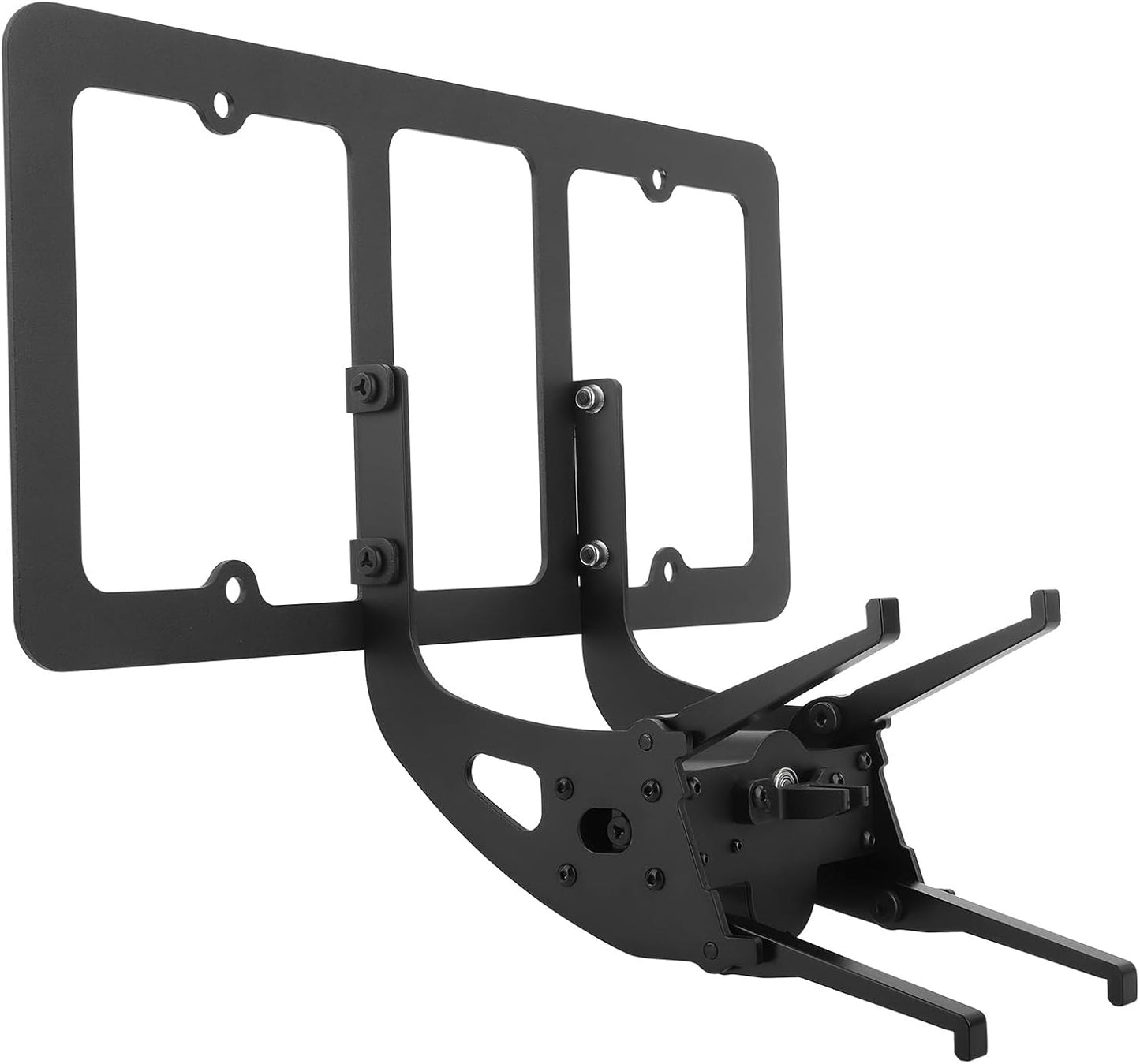License Plate Holder for Tesla Model 3 2024 Highland Refresh, Lockable Front License Plate Mount Kit with Anti-Theft Features, No Adhesives License Frame