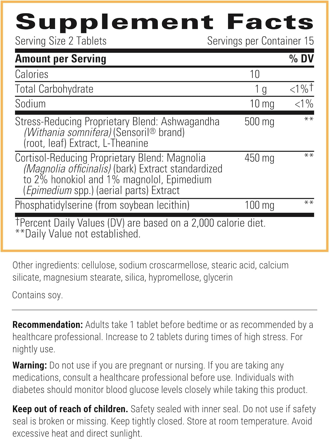 - Cortisol Manager - Supplement with Ashwagandha and L-Theanine - Supports Relaxation & Calm* - 30 Tablets TLBH