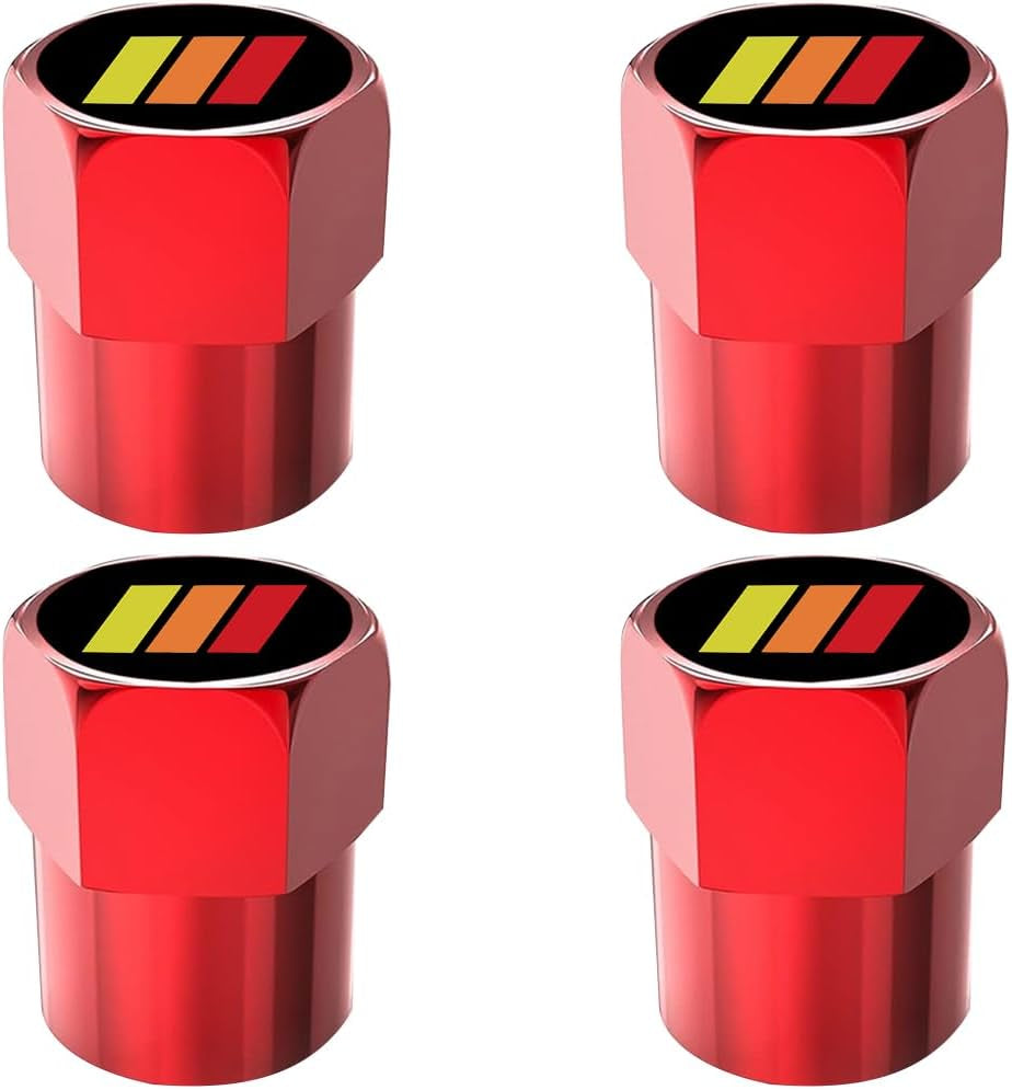 4Pack Aluminum Alloy Car Tire Valve Stem Caps Cover Fit for Toyota Tacoma 4Runner Tundra Rav4 Highlander Accessories for Men Women