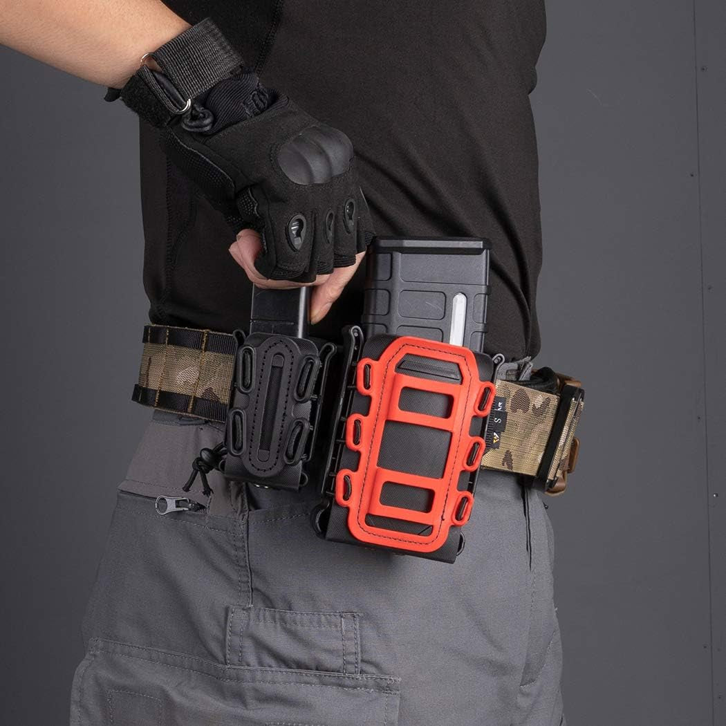 9Mm Mag Pouches Pistol Magazine Pouch Soft Shell Magazine Pouch Tactical Mag Carrier for Belt