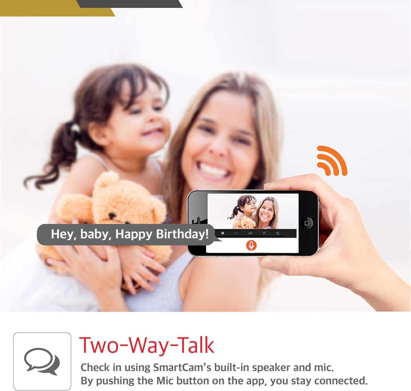 SNH-C6417BN - Wisenet Smartcam 1080P Full HD Wi-Fi Camera