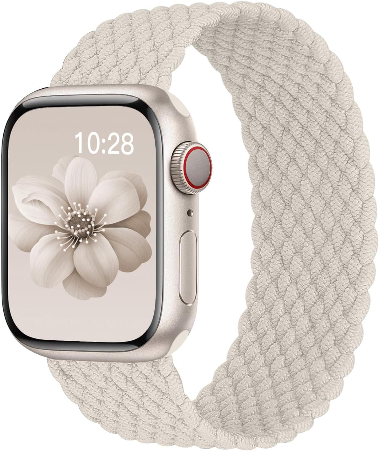 Braided Solo Loop for Apple Watch Band 40Mm 41Mm 38Mm 44Mm 45Mm 42Mm Ultra/2 49Mm Men/Women,Stretchy Nylon Sport Wristband Strap for Iwatch Bands Series 9/8/7/6 5/4/3/2/SE 40 44 38 42 41 45 Mm