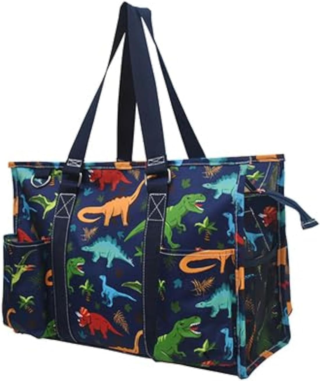 Utility Water Resistant Tote Bag, Top Zipper Closure, Perfect Gifts for Working Women, Nurses, Gym Bag