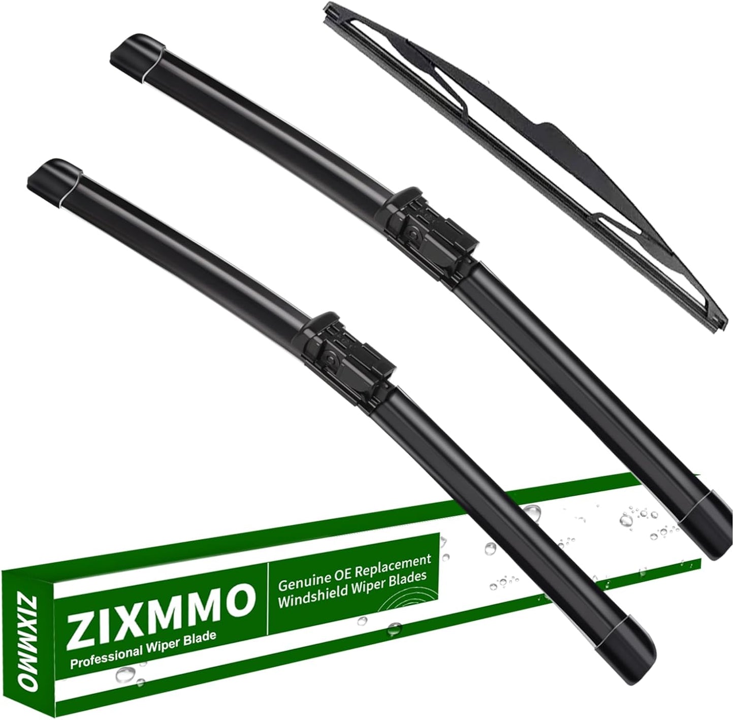 2 Factory Wiper Blades Replacement for Silverado Sierra 04/03/2014-2018 Original Equipment Windshield Wiper Blades Set - 22"+22" (Set of 2) Top Lock
