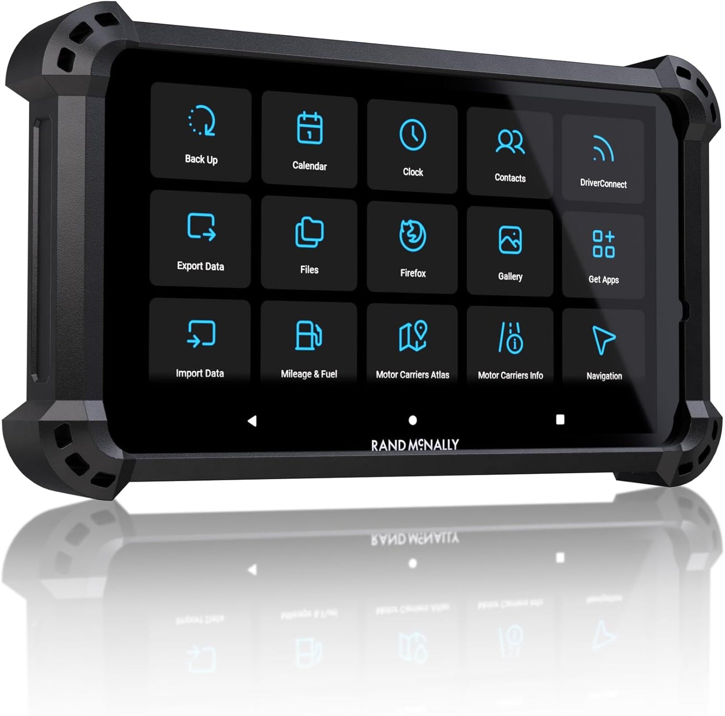 Truck GPS for Truckers with Navigation System, Speed Camera Alerts & Live Traffic Weather and Fuel Updates - Essentials Truck Accessory for Commercial Drivers - Rand Tablet 6 Inch TRUCK DRIVER
