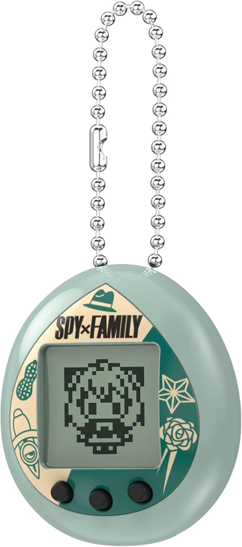 TAMAGOTCHI Spy X Family Green | Raise Anya with the 4Cm Virtual Pet Based on the Spy X Family Manga and Anime Handheld Games Are Fun Boys and Girls Toys and Anime Gifts BanUK