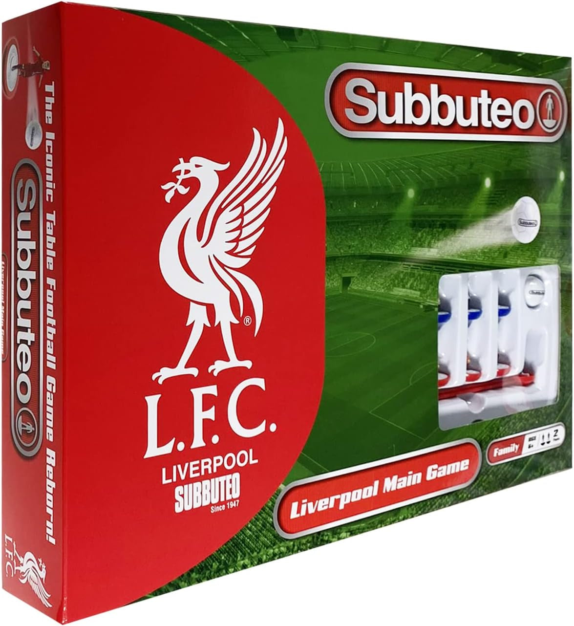 Subbuteo Official Liverpool FC Main Game (U08577),Red, for Age 6 Years and Over UKUK