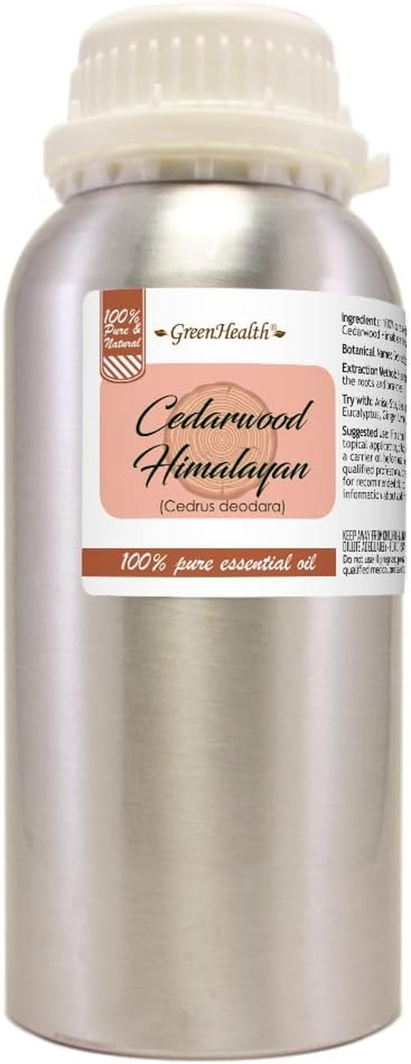 16 Fl Oz - Peppermint Essential Oil (Mentha Piperita) - 100% Pure & Uncut - Aluminum Bottle - TLBH