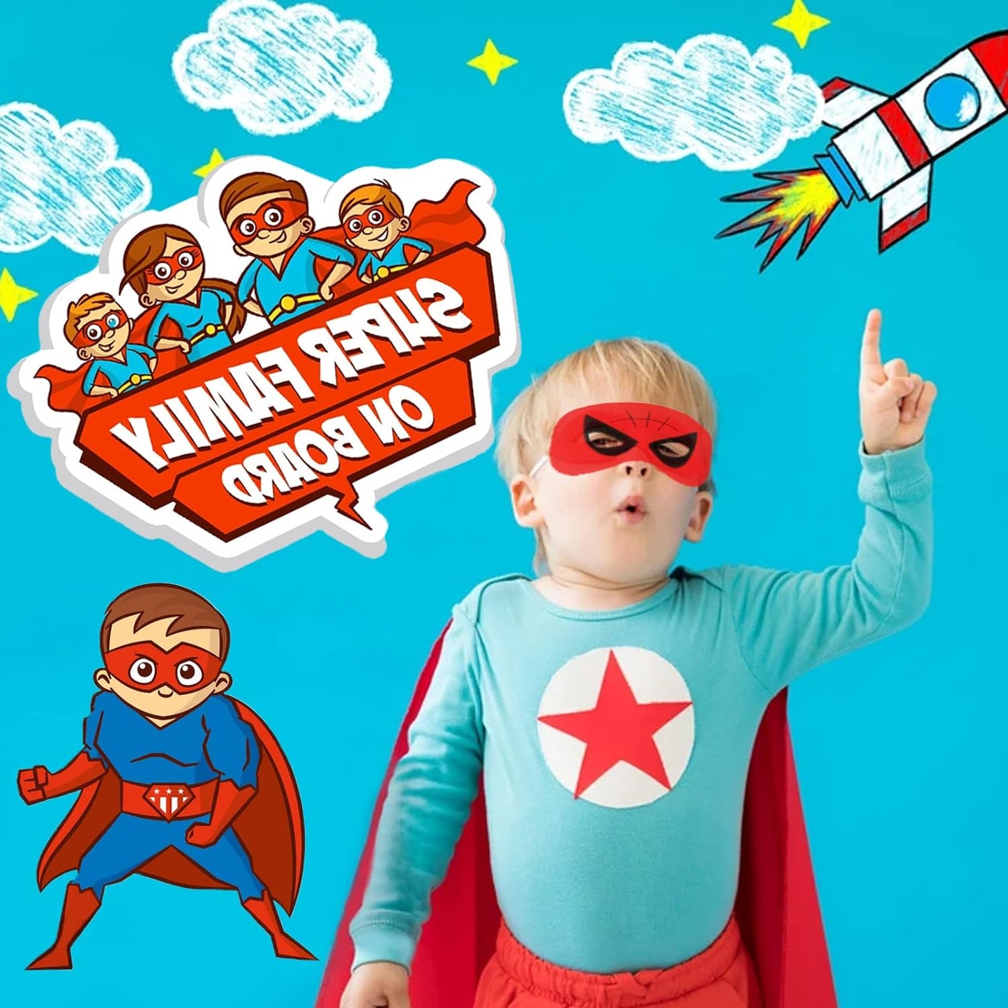 Superhero Capes for Kids Halloween Costumes and Dress up - Superhero Toys Capes 4-10 Year for Boys Birthday Party Gifts